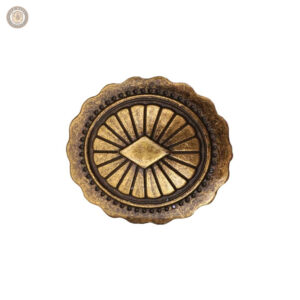 Conchos Old West en métal (10 pièces) pour décoration artisanale