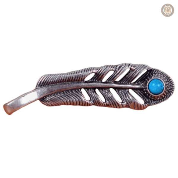 Conchos plume aigle turquoise - 10 pièces
