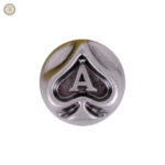 Conchos Poker - Lot de 50 pièces pour créations artisanales