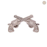 Conchos Diamants Revolvers - Ensemble de 5 pièces