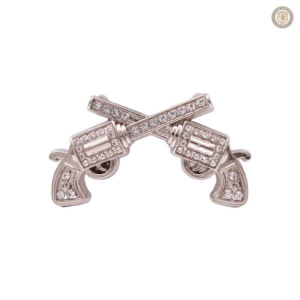 Conchos Diamants Revolvers - Ensemble de 5 pièces