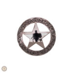 Pack de 10 conchos Shérif, idéal pour embellir vos créations
