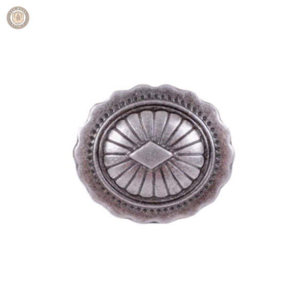 Conchos Tournesol en métal - 30 pièces décoratives
