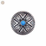 Conchos turquoise universels en lot de 10 pièces