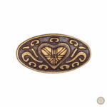 Set de conchos vintage, design Love, pour créations artisanales