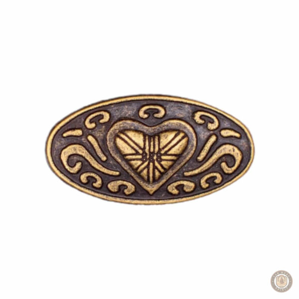 Set de conchos vintage, design Love, pour créations artisanales