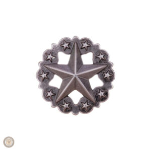 Conchos West Stars - Ensemble de 10 pièces décoratives