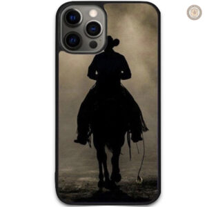 Coque avec design inspiré de l'univers cowboy