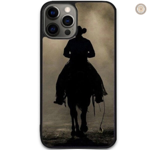 Coque avec design inspiré de l'univers cowboy