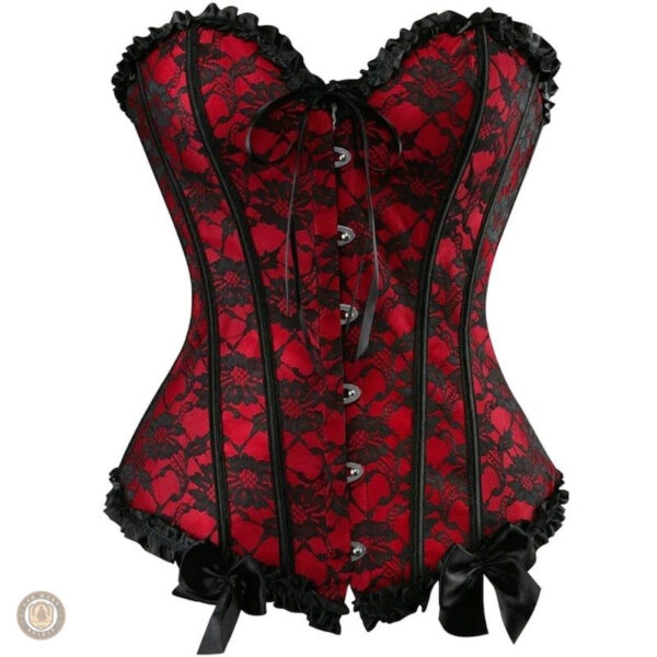 Corset femme avec motifs traditionnels western