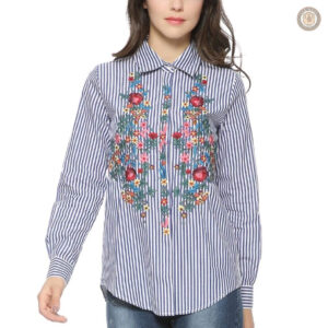 Chemise à motifs western pour un look décontracté