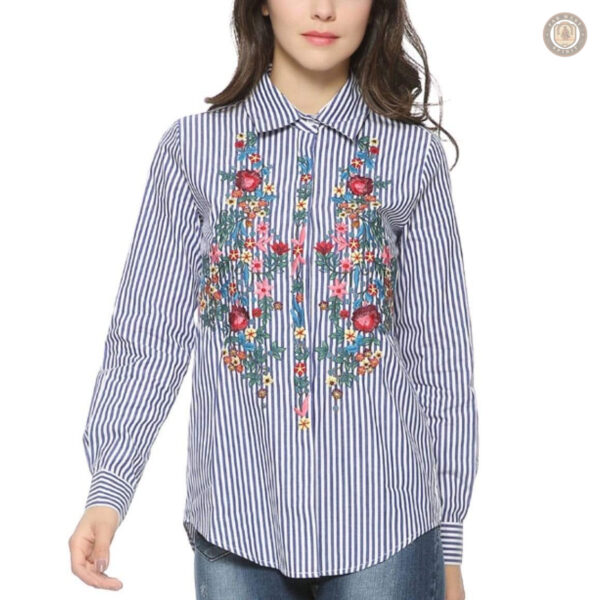 Chemise à motifs western pour un look décontracté