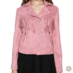 Veste Country en rose, parfaite pour les tenues western féminines