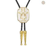 Accessoire western pour hommes, bolo tie stylé