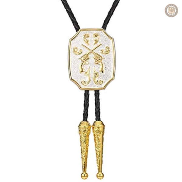 Accessoire western pour hommes, bolo tie stylé