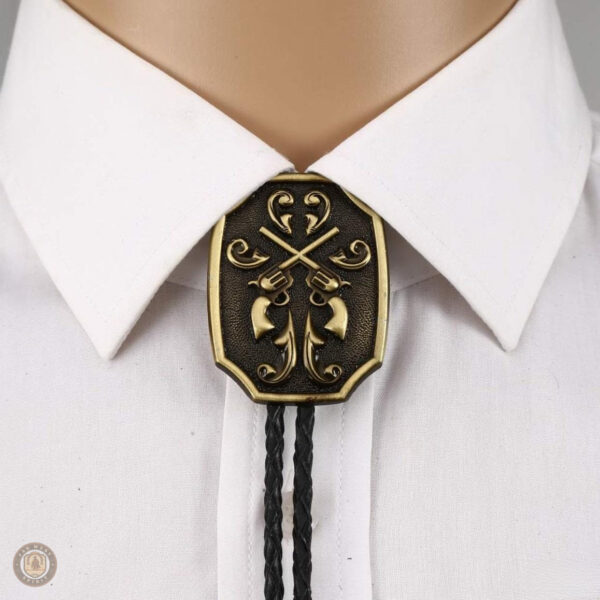 Noeud bolo tie classique pour un look cowboy