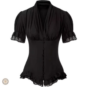 Blouse style cowboy pour femme en look western