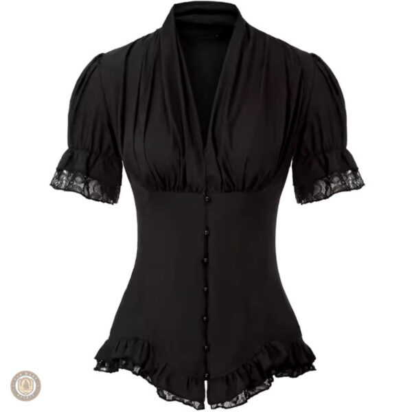 Blouse style cowboy pour femme en look western