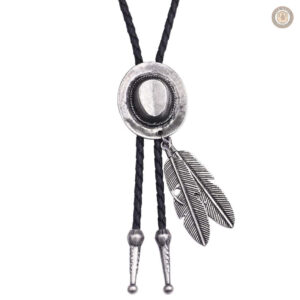 Bolo Tie Western en style traditionnel américain