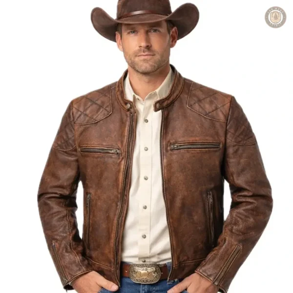 Veste Western pour homme en style classique