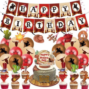 Décoration Western pour anniversaire