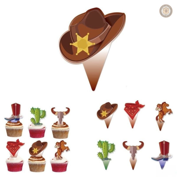 Accessoires décoratifs pour fête cowboy