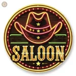 Enseigne Saloon décorative pour ambiance western