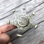 Accessoire western décoratif, fidget spinner étoilé