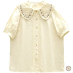 Blouse florale country pour femme élégante
