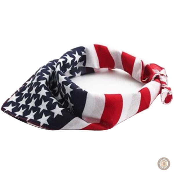 Bandana Western USA au style cowboy authentique
