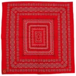 Foulard Cowboy Rouge classique pour compléter un look western