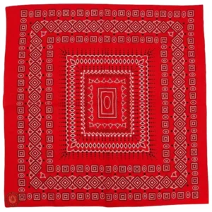 Foulard Cowboy Rouge classique pour compléter un look western