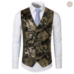 Veste western stylée avec motifs inspirés du Far West