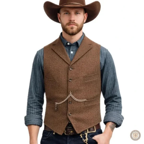Gilet Cowboy Style pour homme