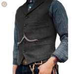 Gilet en cuir pour un look western chic