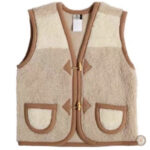 Accessoire western pour enfant, gilet cowboy coloré et stylé