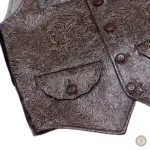 Gilet western cuir pour un look authentique