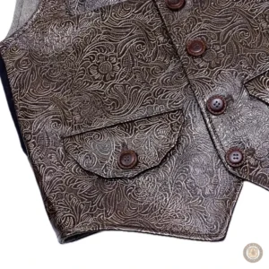 Gilet western cuir pour un look authentique