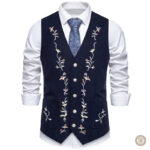 Gilet marron homme, parfait pour un style western