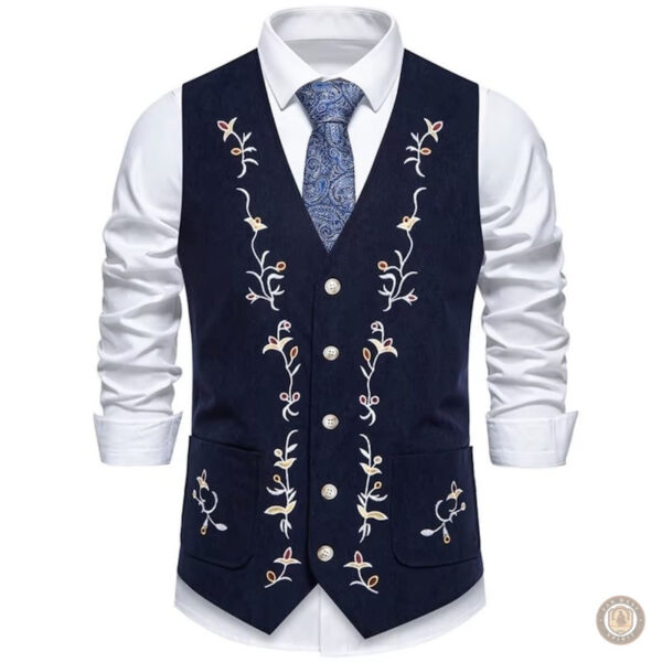 Gilet marron homme, parfait pour un style western
