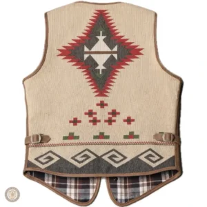 Gilet tendance inspiré du style cowboy traditionnel