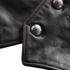 Accessoire de mode western en cuir pour homme