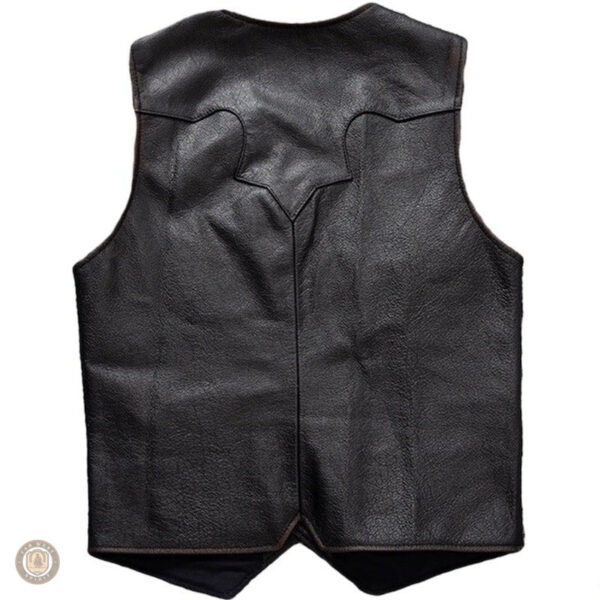 Gilet western pour homme, style authentique et robuste