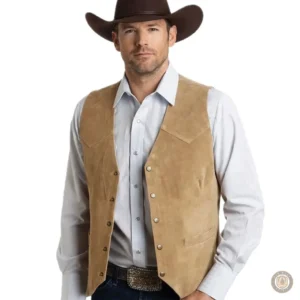 Gilet Western pour homme, style classique et intemporel
