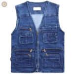 Veste en denim western pour homme, look décontracté