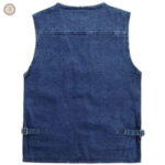 Gilet cowboy en jean, mode masculine intemporelle