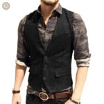 Veste western masculine avec design cowboy