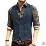 Gilet homme avec détails inspirés du Far West