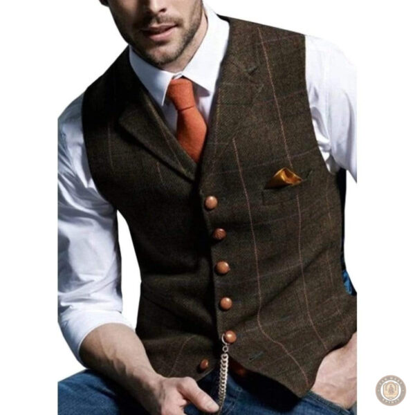 Gilet pour homme inspiré du style western