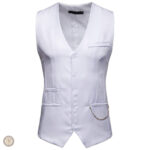 Gilet homme décontracté au style western